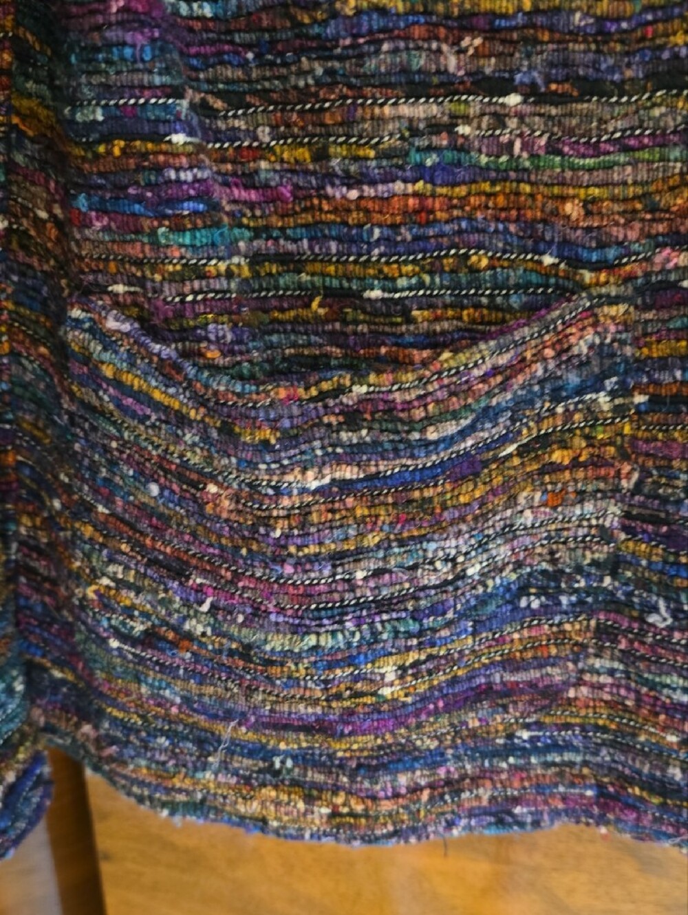 Chico's Multicolor Textured Button Jacket - Picture 5 of 5